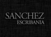 escribania sanchez